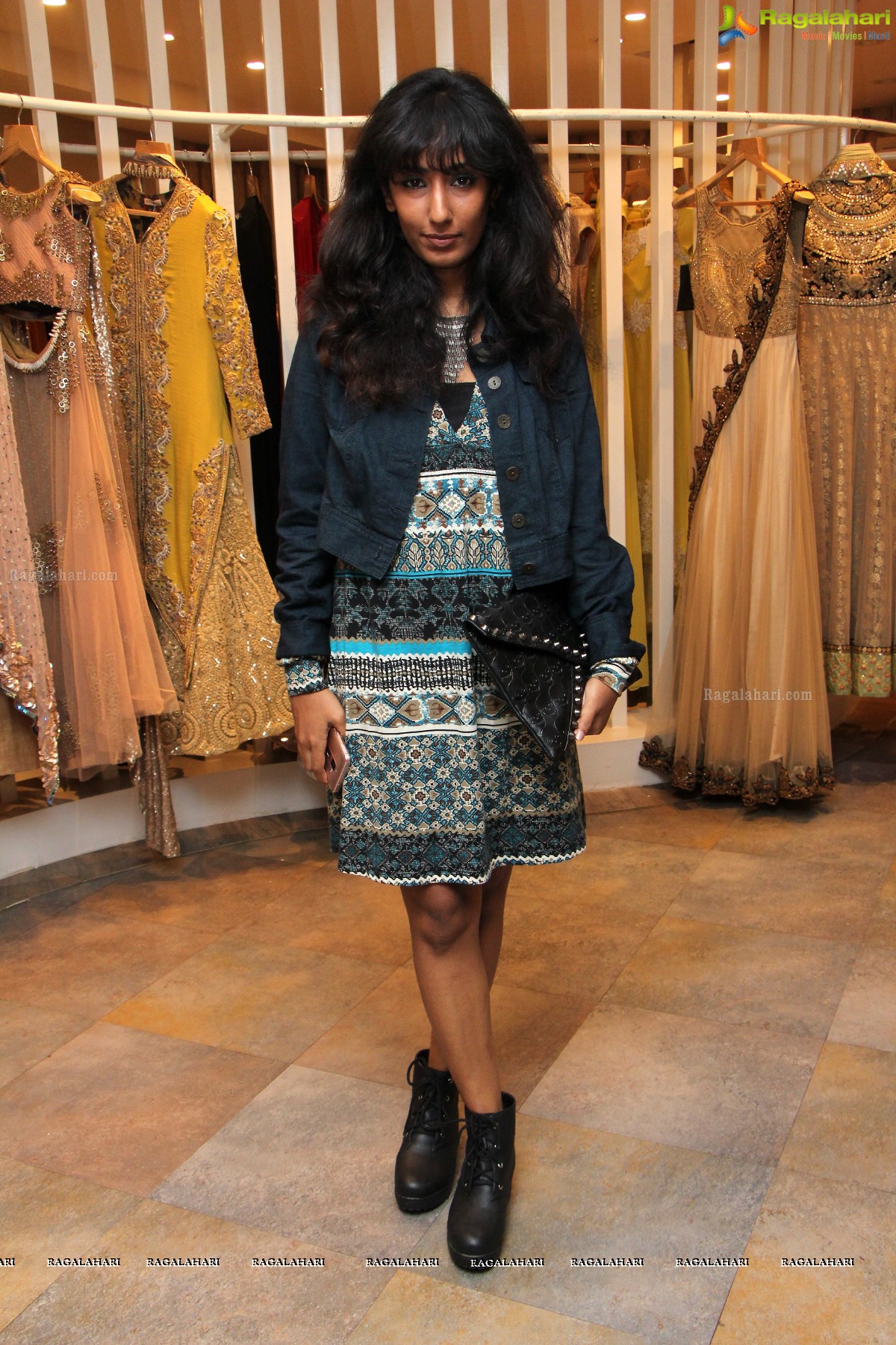 Fashion Collection Showcase by Nishankh Sainani, RaniPink Studio, Vedika Jhunjhunwala and Esha Sethi Thirani at Angasutra, Hyderabad