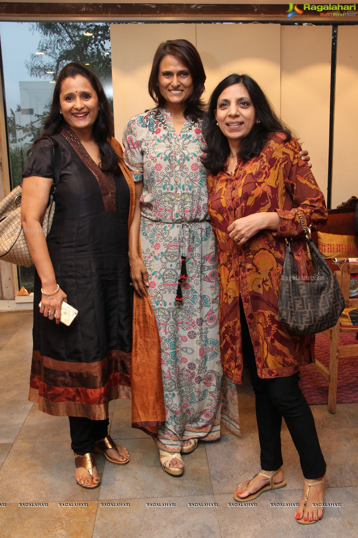 Fashion Collection Showcase by Nishankh Sainani, RaniPink Studio, Vedika Jhunjhunwala and Esha Sethi Thirani at Angasutra, Hyderabad