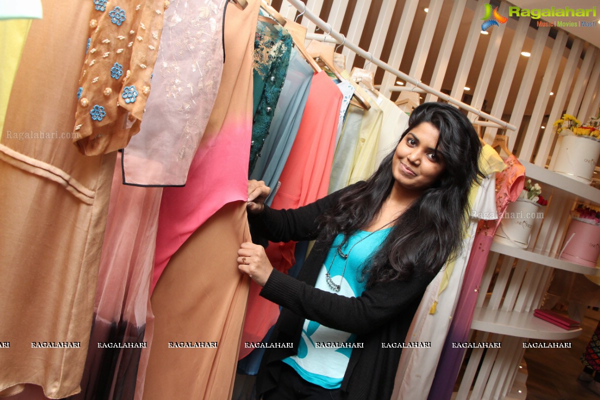 Fashion Collection Showcase by Nishankh Sainani, RaniPink Studio, Vedika Jhunjhunwala and Esha Sethi Thirani at Angasutra, Hyderabad