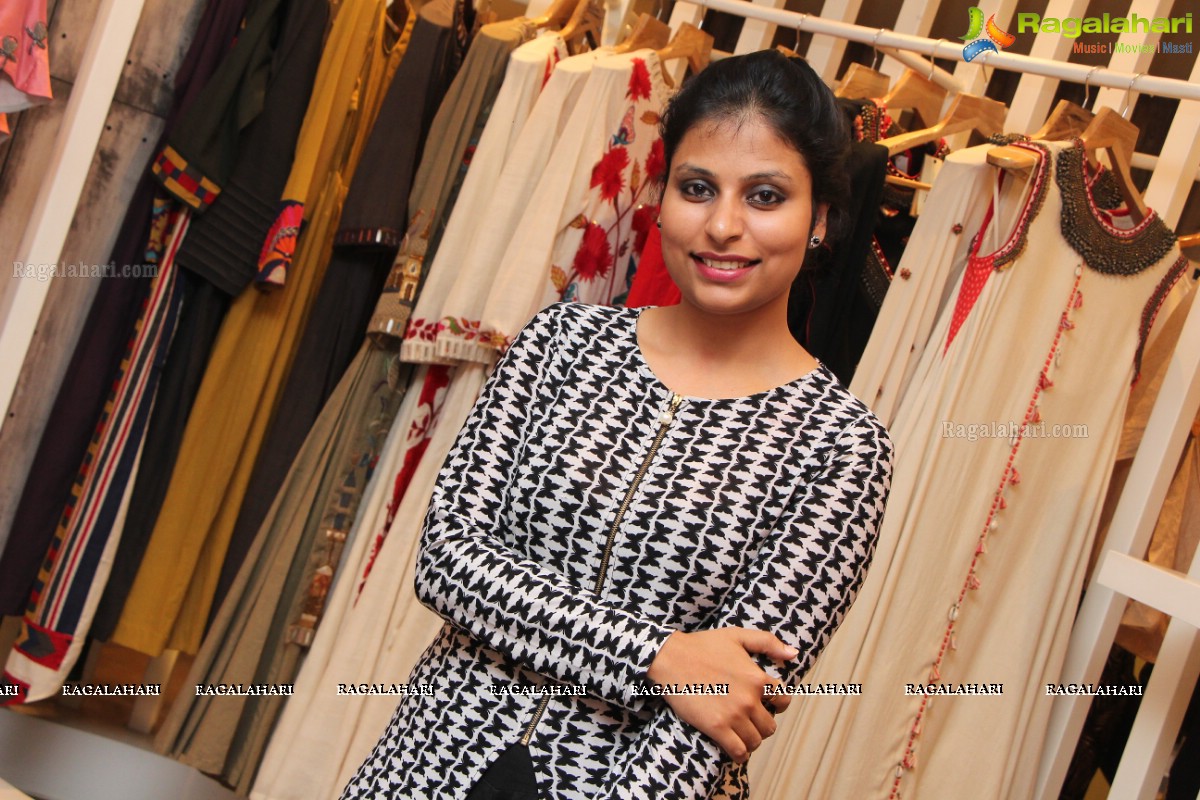 Fashion Collection Showcase by Nishankh Sainani, RaniPink Studio, Vedika Jhunjhunwala and Esha Sethi Thirani at Angasutra, Hyderabad