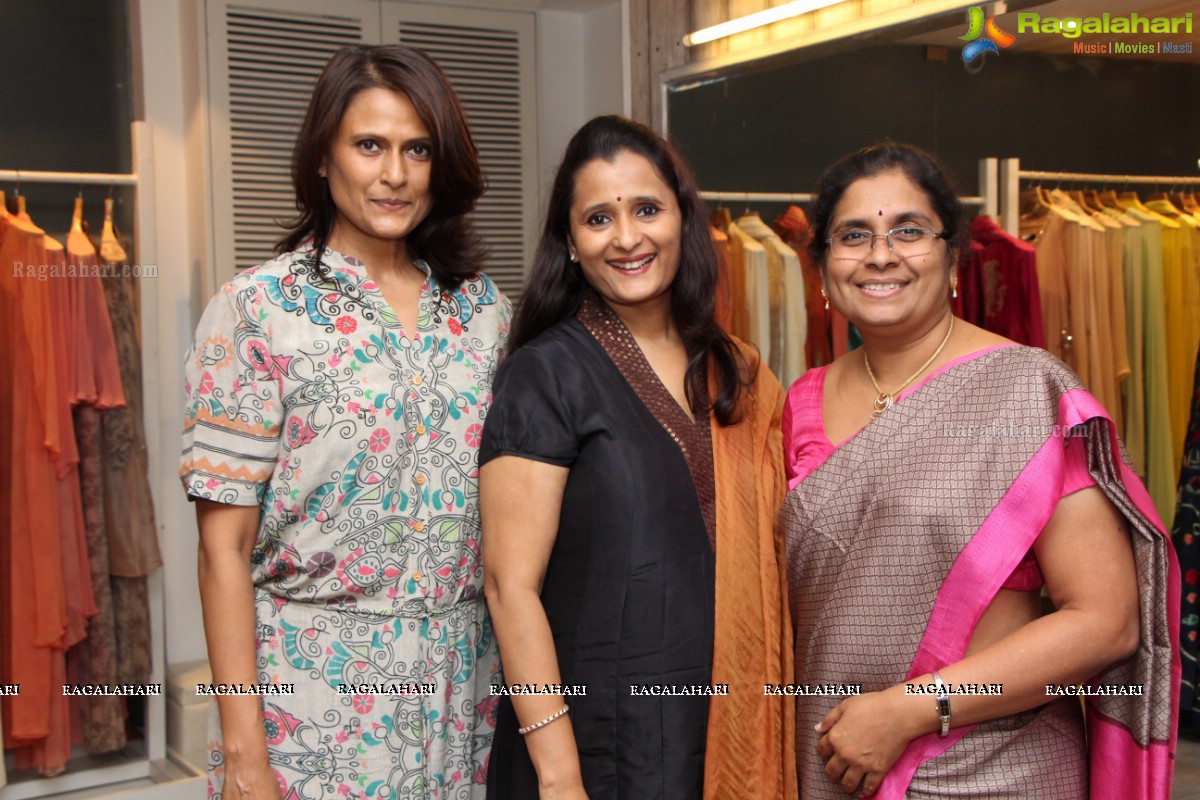 Fashion Collection Showcase by Nishankh Sainani, RaniPink Studio, Vedika Jhunjhunwala and Esha Sethi Thirani at Angasutra, Hyderabad