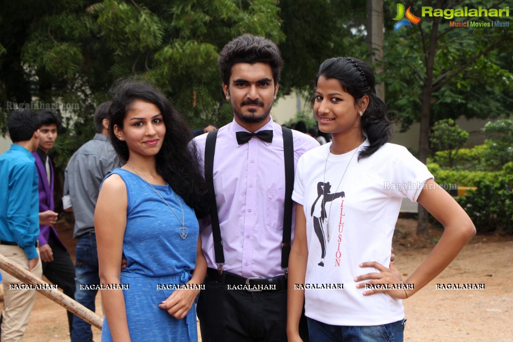 Aloha - Time to Party - Fresher's Day Celebrations at Bhavan's Vivekananda College, Hyderabad