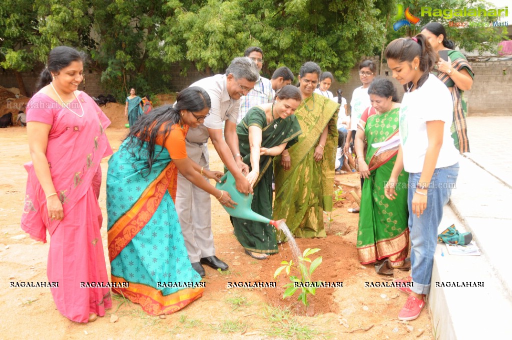 Harita-Haram at Bhavan’s Vivekananda College -  A Mega Tree Plantation Programme
