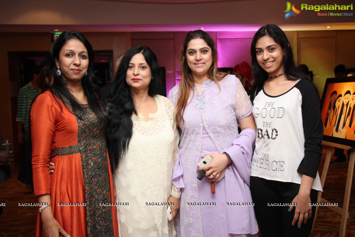 5th Season of Colours of Novotel-An Evening with Artists at Novotel HICC