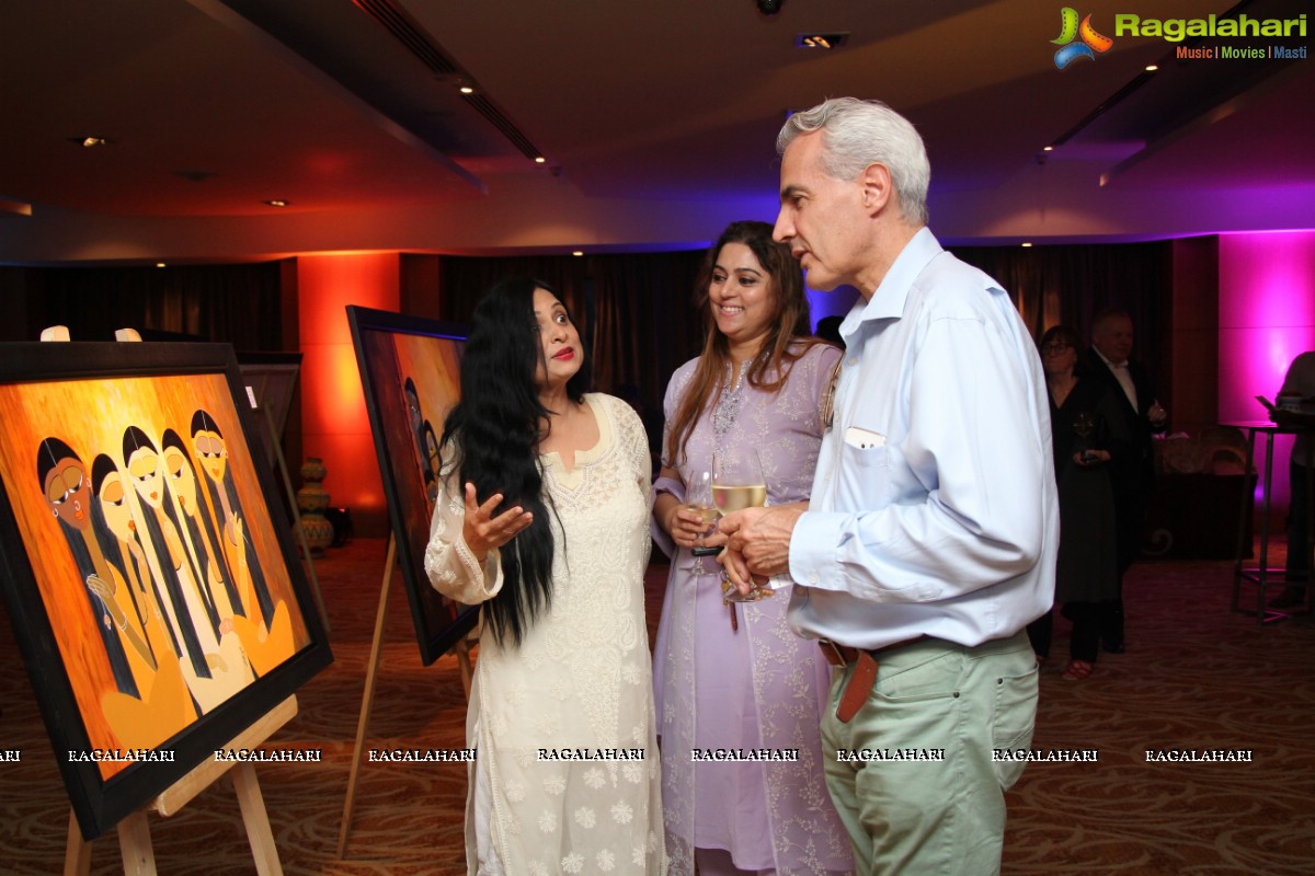 5th Season of Colours of Novotel-An Evening with Artists at Novotel HICC