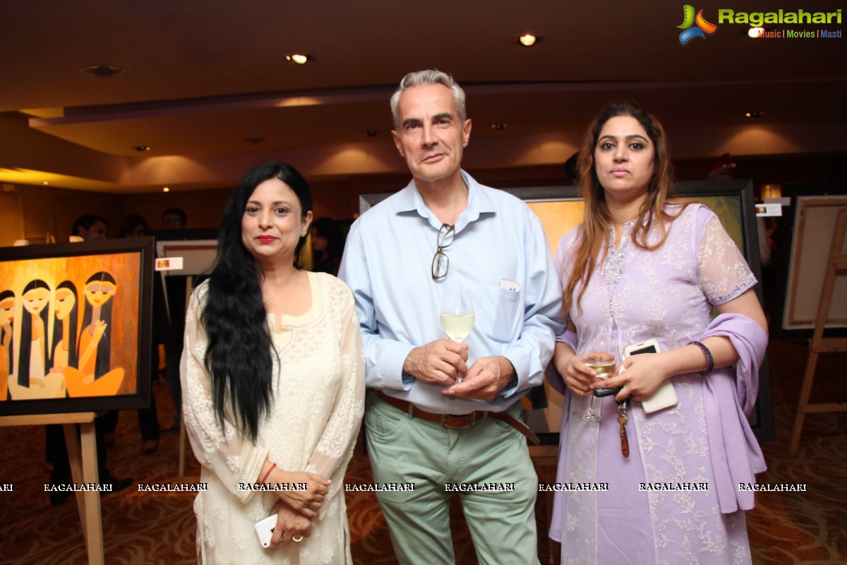 5th Season of Colours of Novotel-An Evening with Artists at Novotel HICC