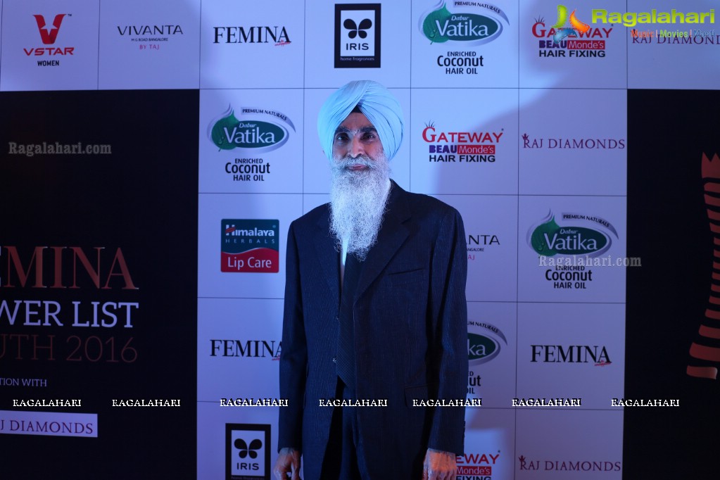 Femina Power List South 2016 - An Exclusive Awards and Recognition Ceremony, Bengaluru