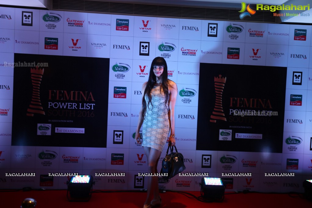 Femina Power List South 2016 - An Exclusive Awards and Recognition Ceremony, Bengaluru