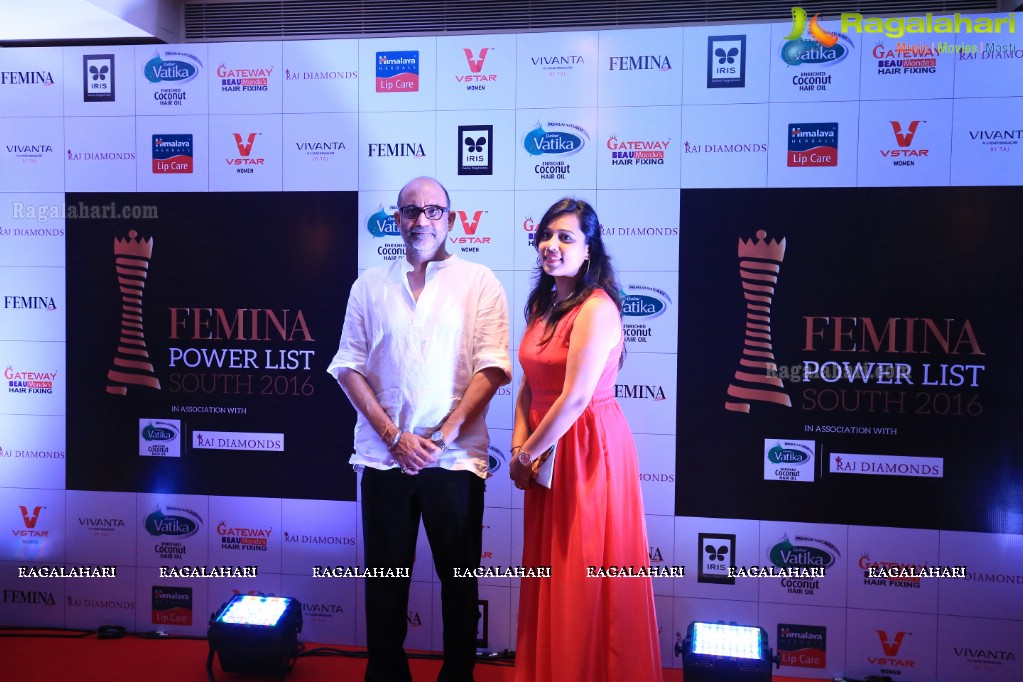 Femina Power List South 2016 - An Exclusive Awards and Recognition Ceremony, Bengaluru