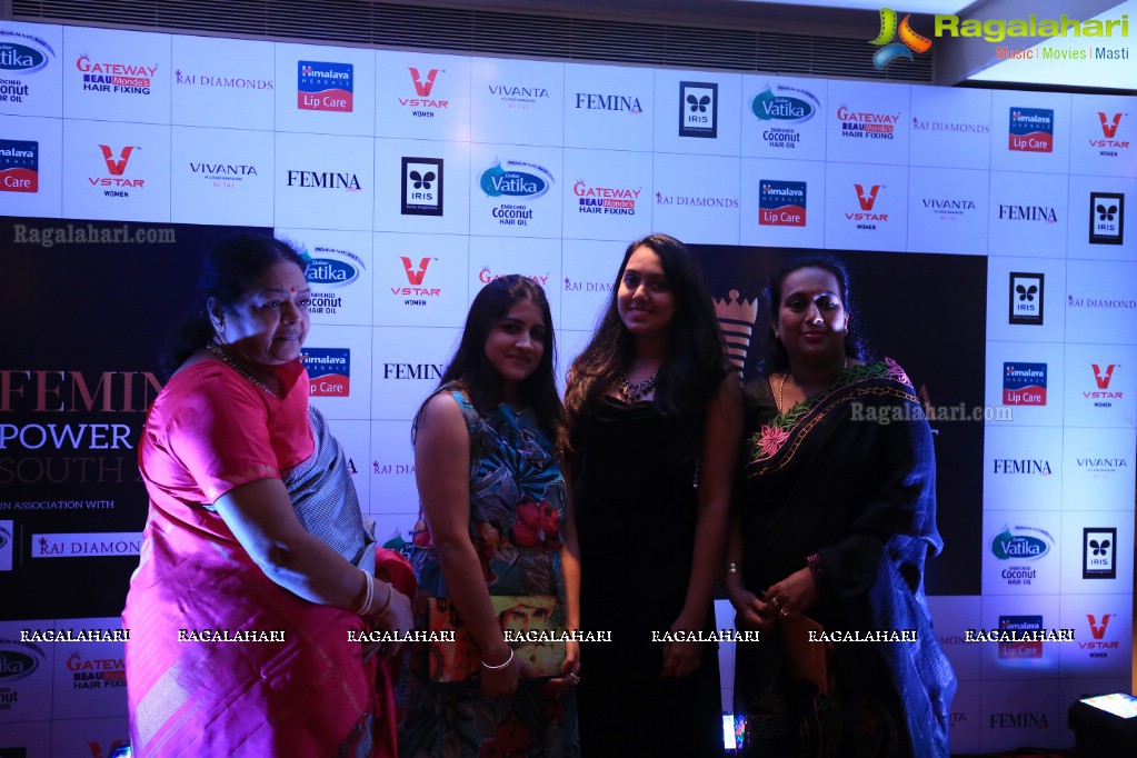 Femina Power List South 2016 - An Exclusive Awards and Recognition Ceremony, Bengaluru