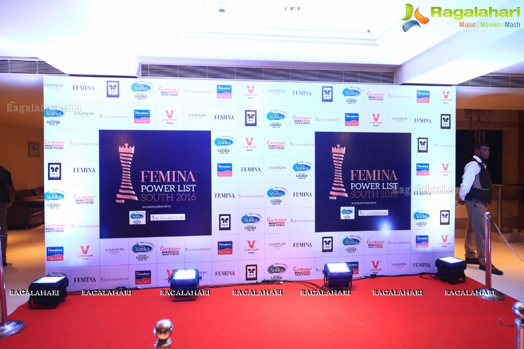 Femina Power List South 2016 - An Exclusive Awards and Recognition Ceremony, Bengaluru