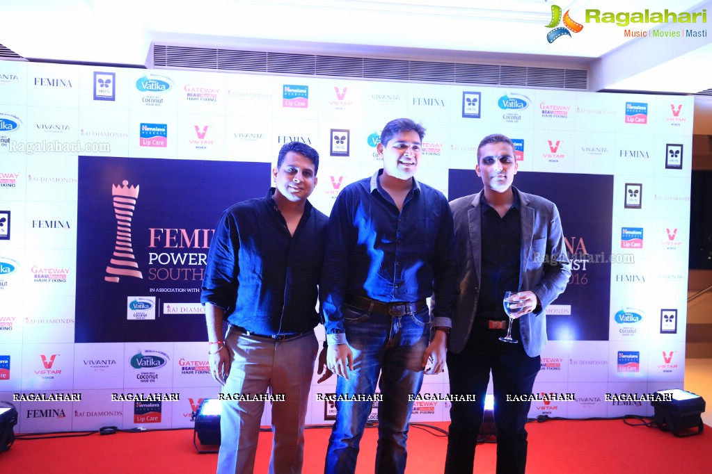 Femina Power List South 2016 - An Exclusive Awards and Recognition Ceremony, Bengaluru