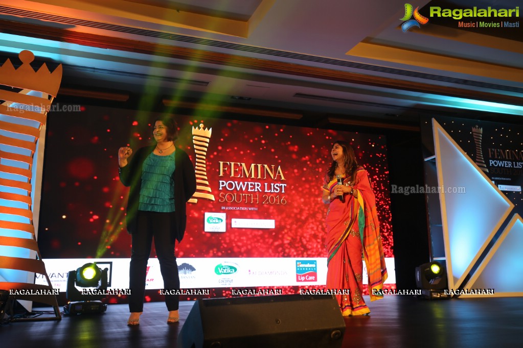 Femina Power List South 2016 - An Exclusive Awards and Recognition Ceremony, Bengaluru