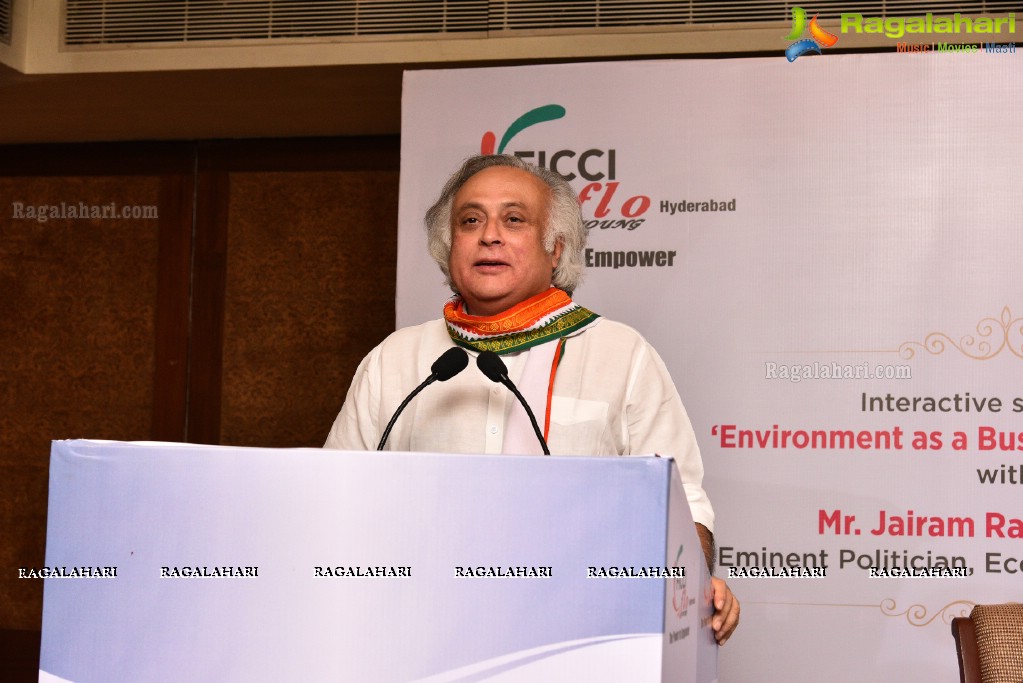 FICCI - Environment as a Business Opportunity - An Interactive Session with MP Jairam Ram at Taj Krishna