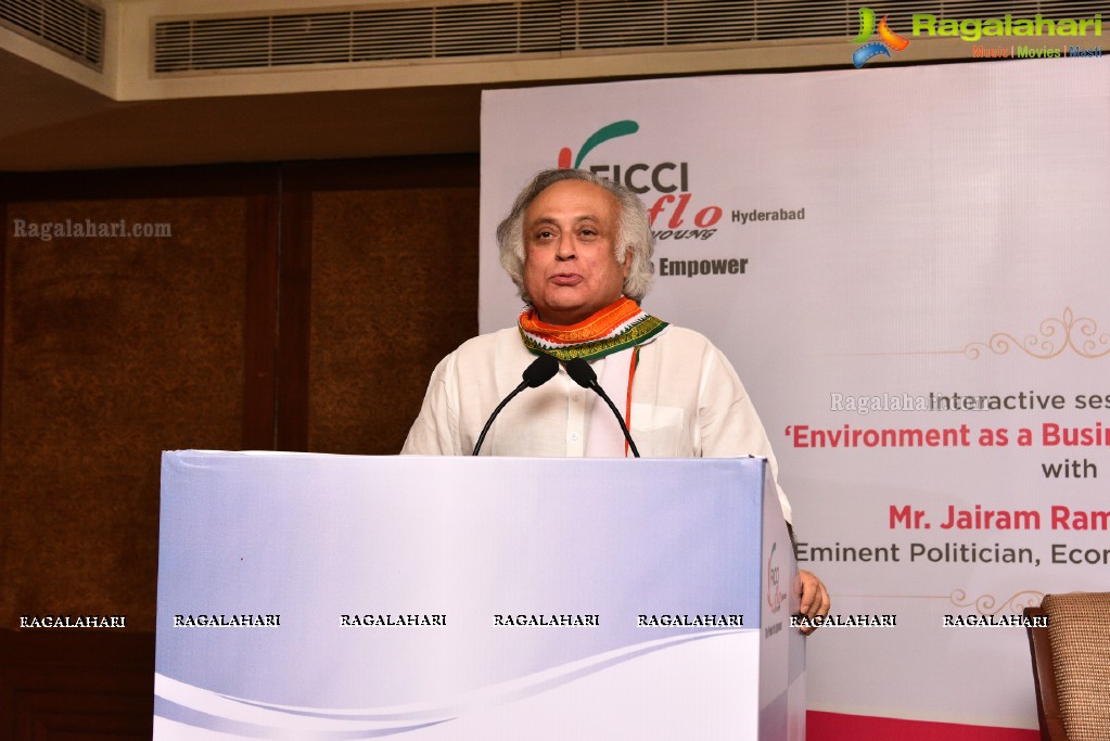 FICCI - Environment as a Business Opportunity - An Interactive Session with MP Jairam Ram at Taj Krishna