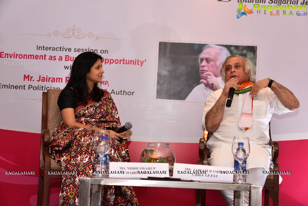 FICCI - Environment as a Business Opportunity - An Interactive Session with MP Jairam Ram at Taj Krishna