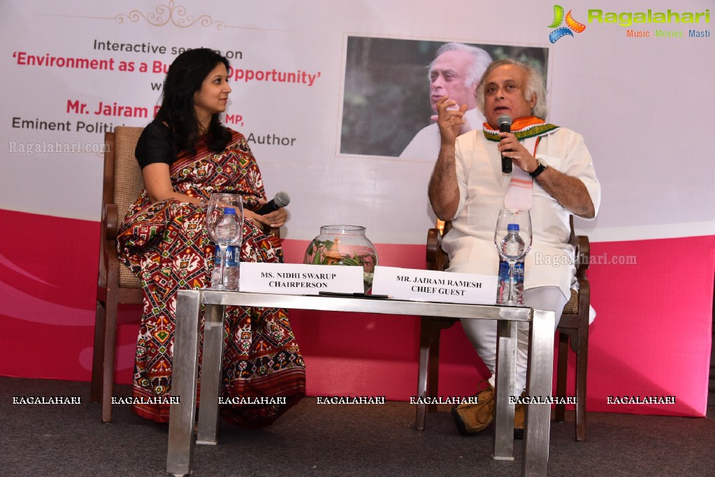 FICCI - Environment as a Business Opportunity - An Interactive Session with MP Jairam Ram at Taj Krishna