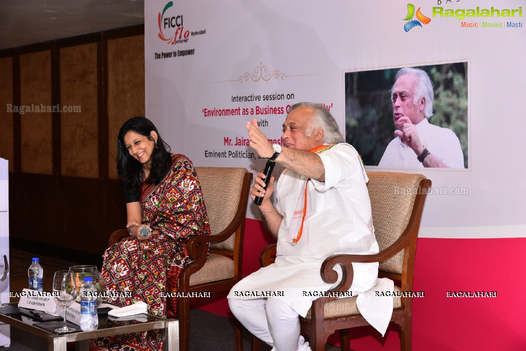 FICCI - Environment as a Business Opportunity - An Interactive Session with MP Jairam Ram at Taj Krishna