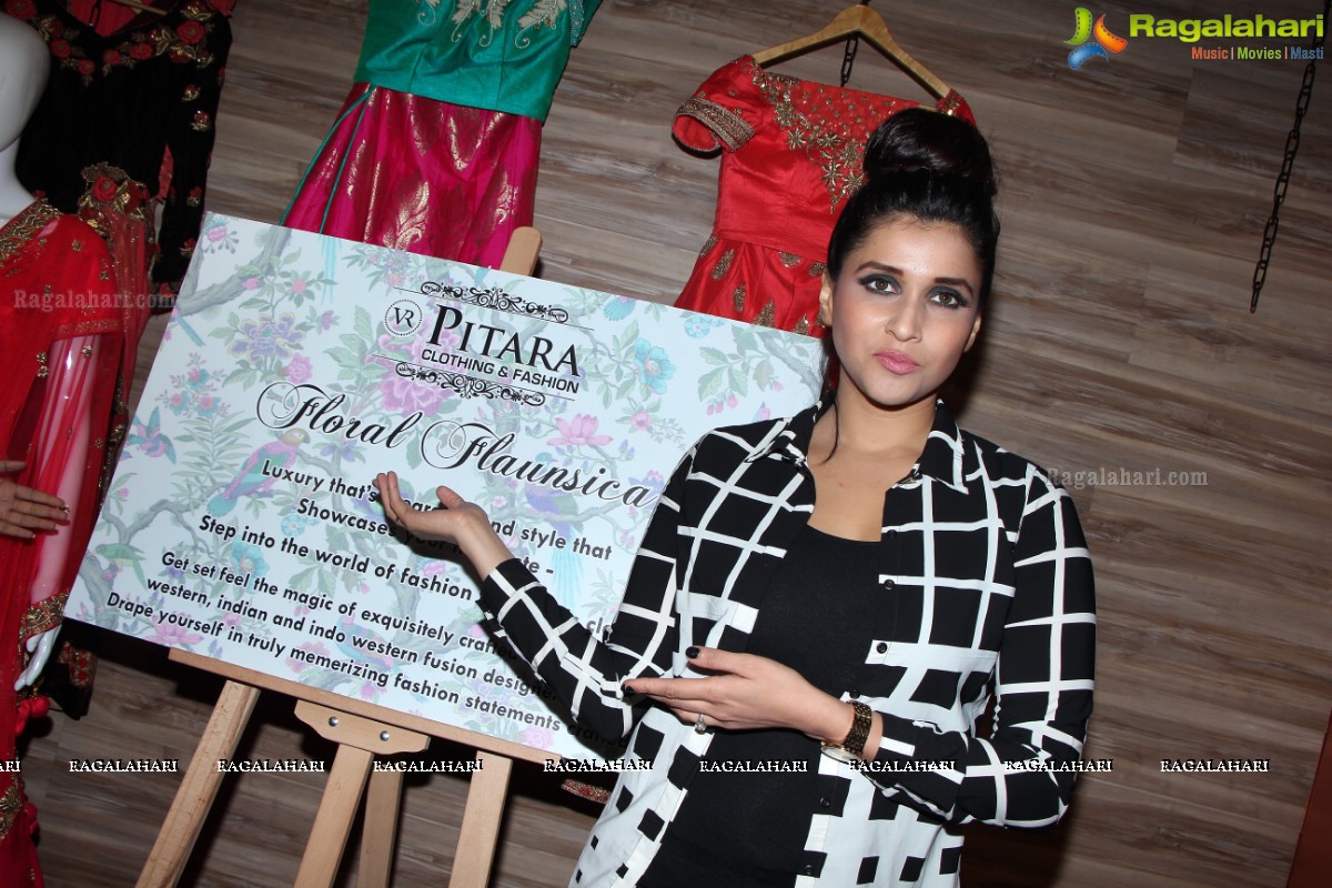 Mannara Chopra launches 'Floral Flaunsica' - Designer Radhika's Collection  at VR Pitara, Hyderabad