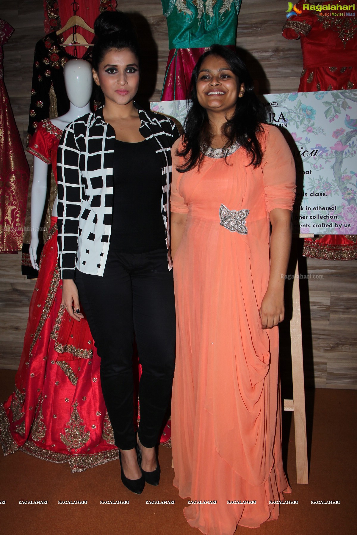 Mannara Chopra launches 'Floral Flaunsica' - Designer Radhika's Collection  at VR Pitara, Hyderabad
