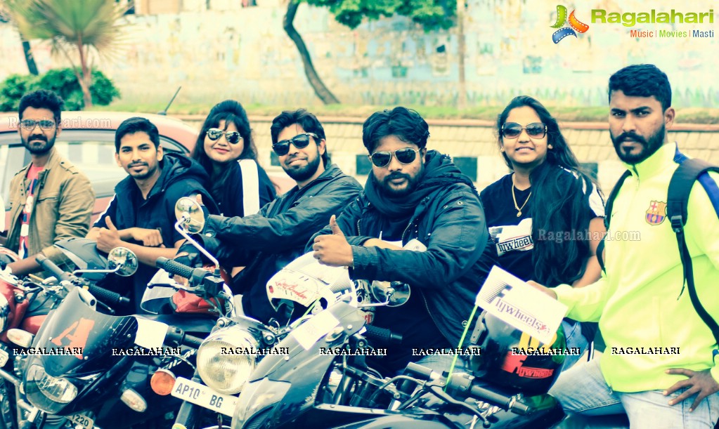 Flywheels Club Promotional Ride, Hyderabad