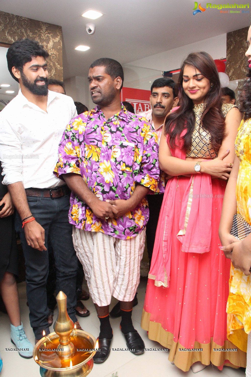 Ashwini and Bithiri Sathi launches Habibs Hair & Beauty Salon at Kothapet, Hyderabad