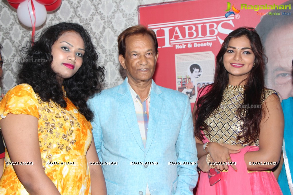 Ashwini and Bithiri Sathi launches Habibs Hair & Beauty Salon at Kothapet, Hyderabad