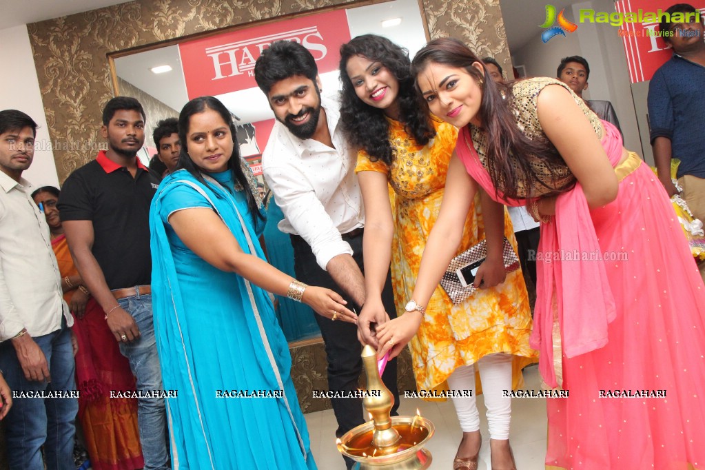 Ashwini and Bithiri Sathi launches Habibs Hair & Beauty Salon at Kothapet, Hyderabad