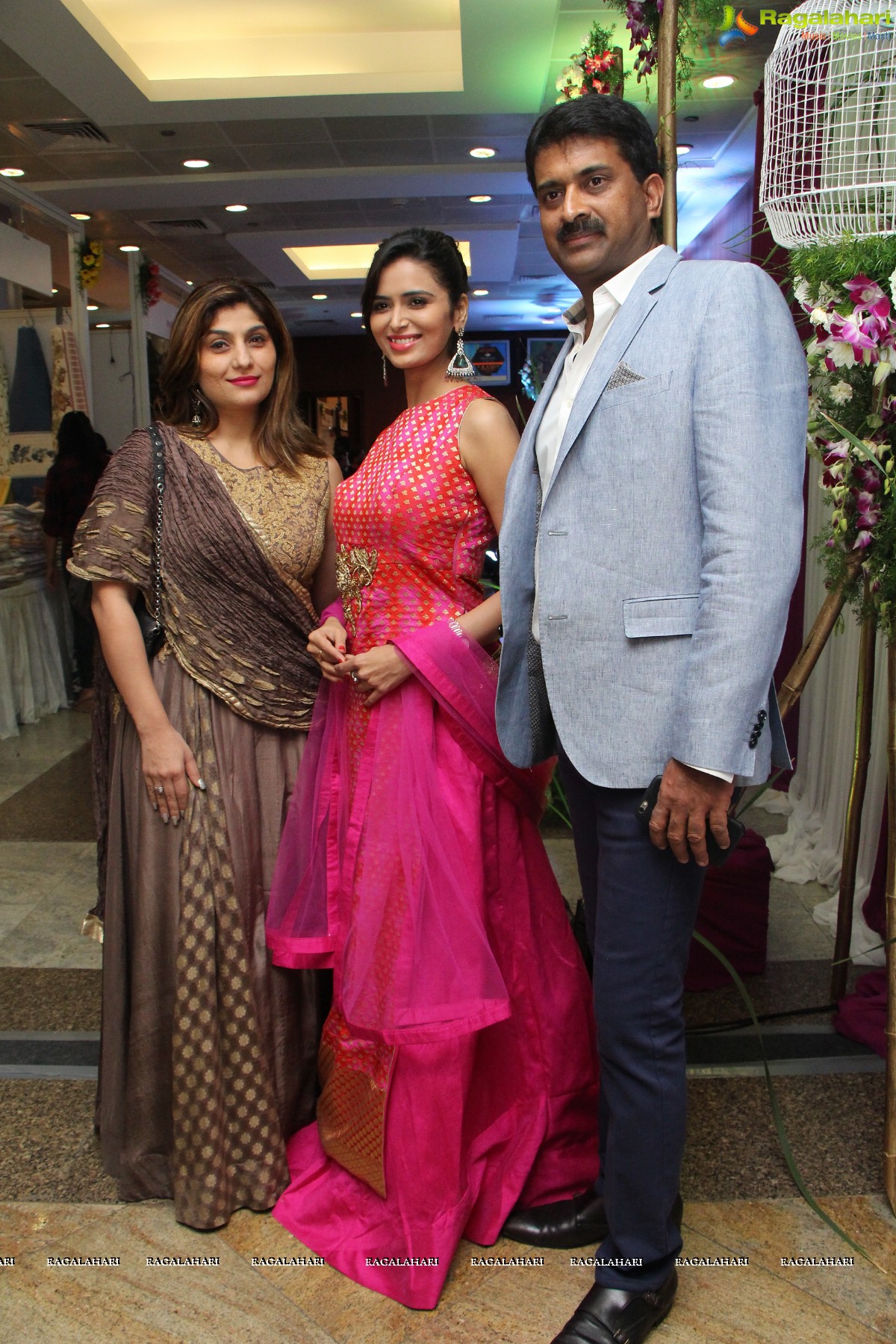 Meenakshi Dixit launches Hi Life Luxury Exhibition at Novotel HICC, Hyderabad