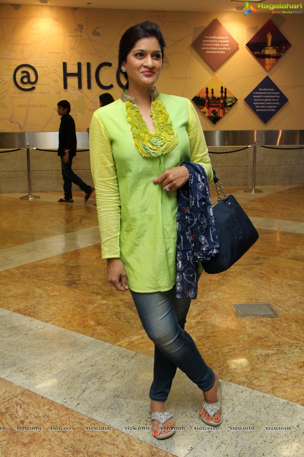 Meenakshi Dixit launches Hi Life Luxury Exhibition at Novotel HICC, Hyderabad
