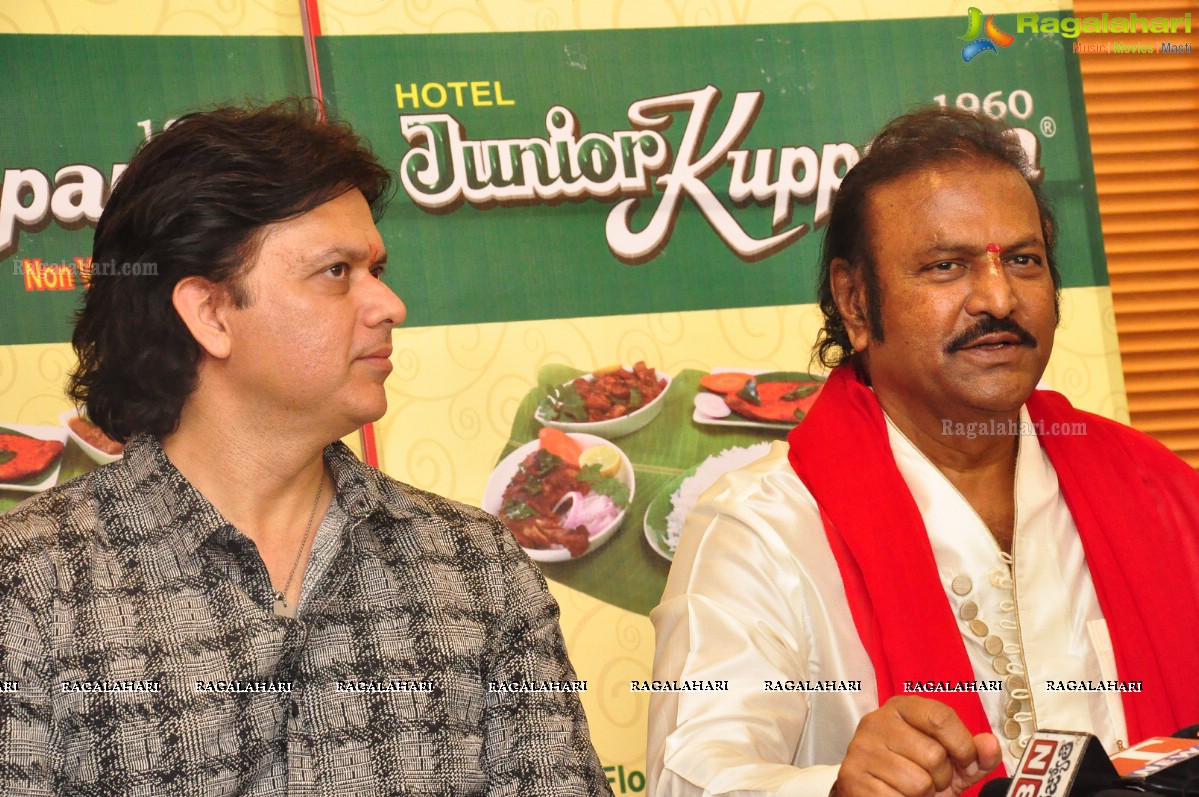 Manchu Family launches Hotel Junior Kuppanna in Hyderabad