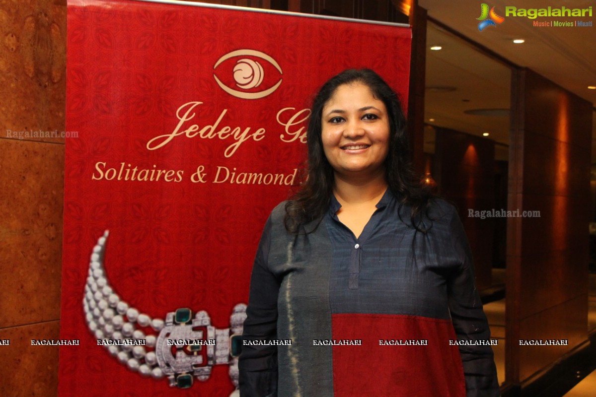 Jedeye Gem - Pinky Reddy launches Jewellery Collection by Sonali Sharma, Bharti Jain and Sheetal Shah at Taj Krishna