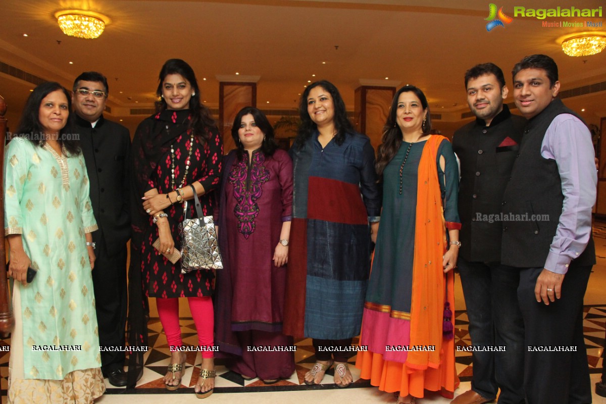 Jedeye Gem - Pinky Reddy launches Jewellery Collection by Sonali Sharma, Bharti Jain and Sheetal Shah at Taj Krishna