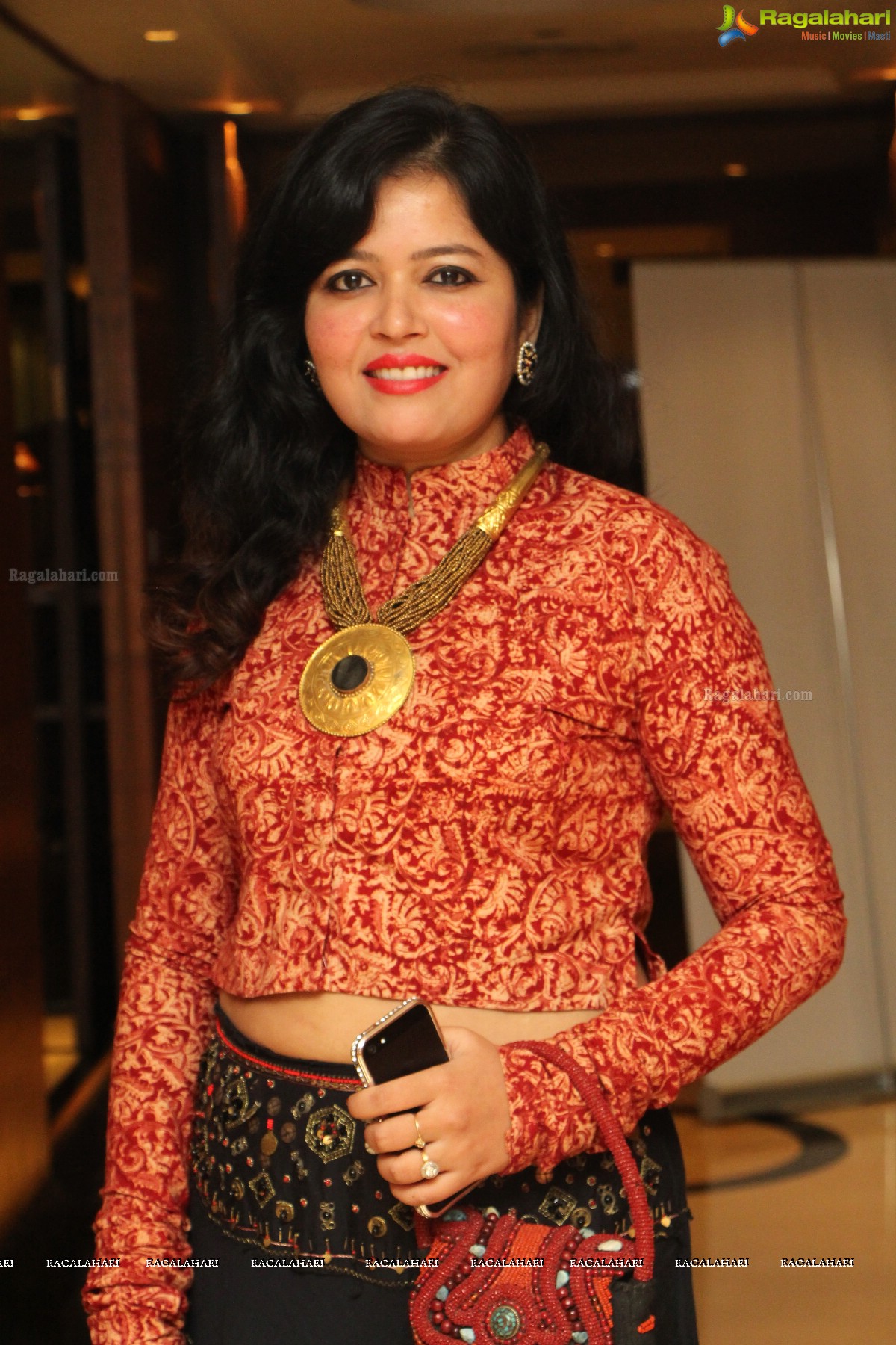 Jedeye Gem - Pinky Reddy launches Jewellery Collection by Sonali Sharma, Bharti Jain and Sheetal Shah at Taj Krishna