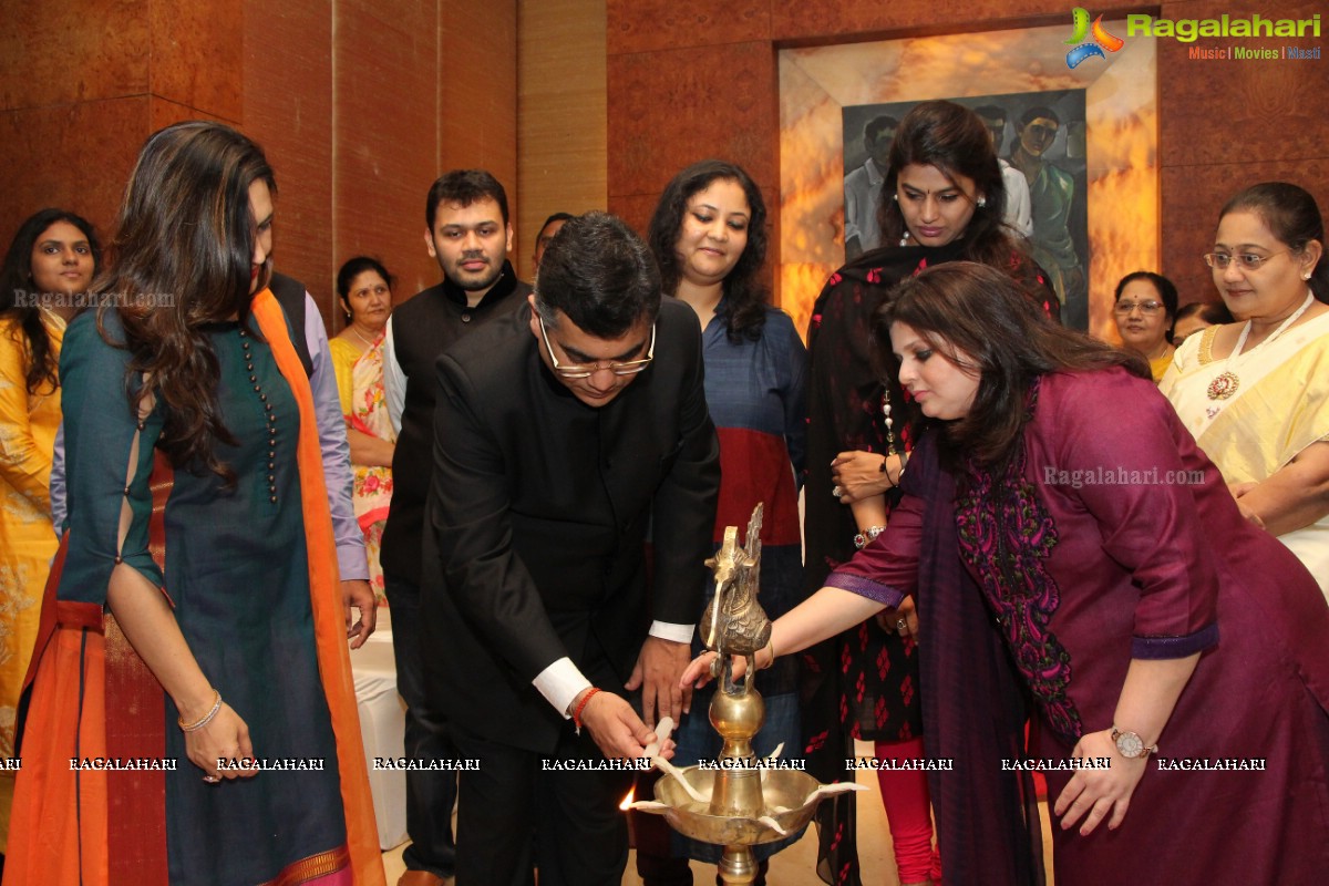 Jedeye Gem - Pinky Reddy launches Jewellery Collection by Sonali Sharma, Bharti Jain and Sheetal Shah at Taj Krishna