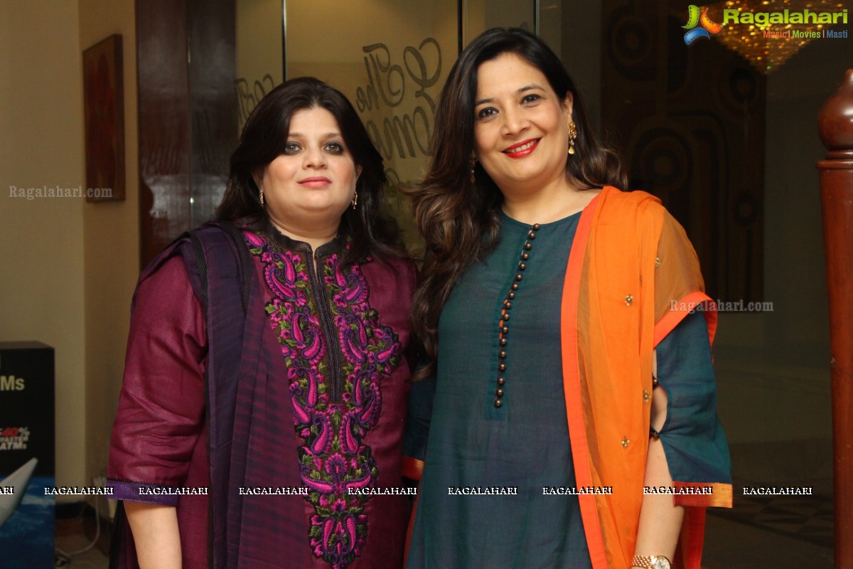 Jedeye Gem - Pinky Reddy launches Jewellery Collection by Sonali Sharma, Bharti Jain and Sheetal Shah at Taj Krishna