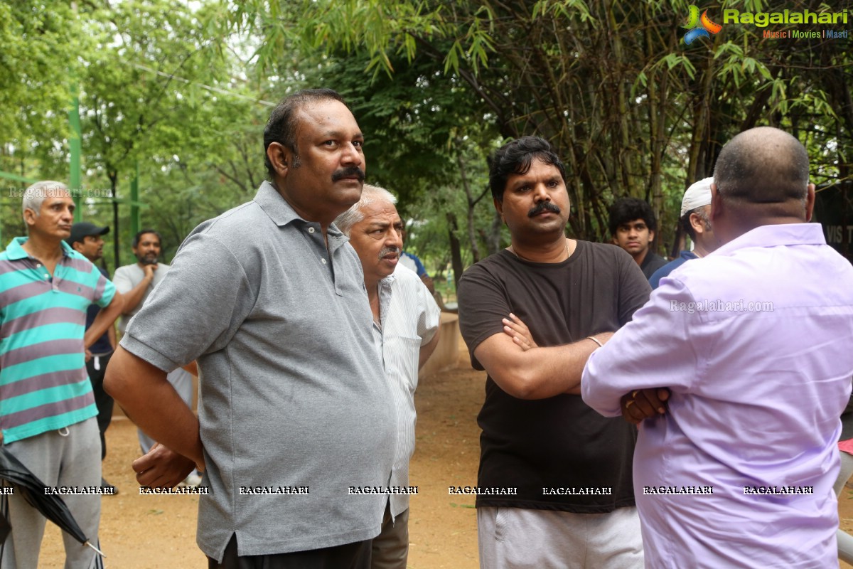 Rakul Preet Singh and Raashi Khanna at Haritha Haram, KBR Park, Hyderabad