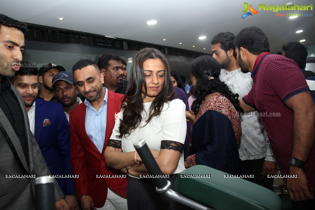 Namrata Shirodkar launches Kris Gethin's Gym at Kothapet, Hyderabad