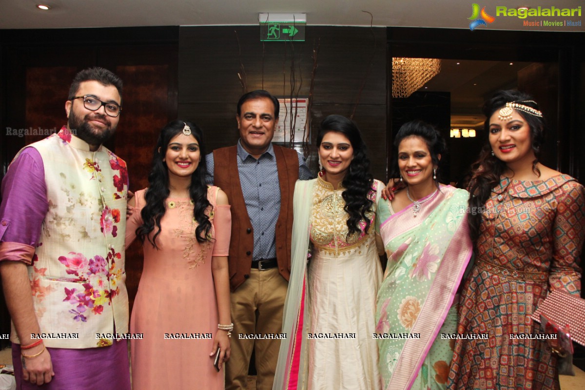 Grand Engagement Ceremony of Kushal Karnani and Shivani at Vivanta by Taj, Hyderabad