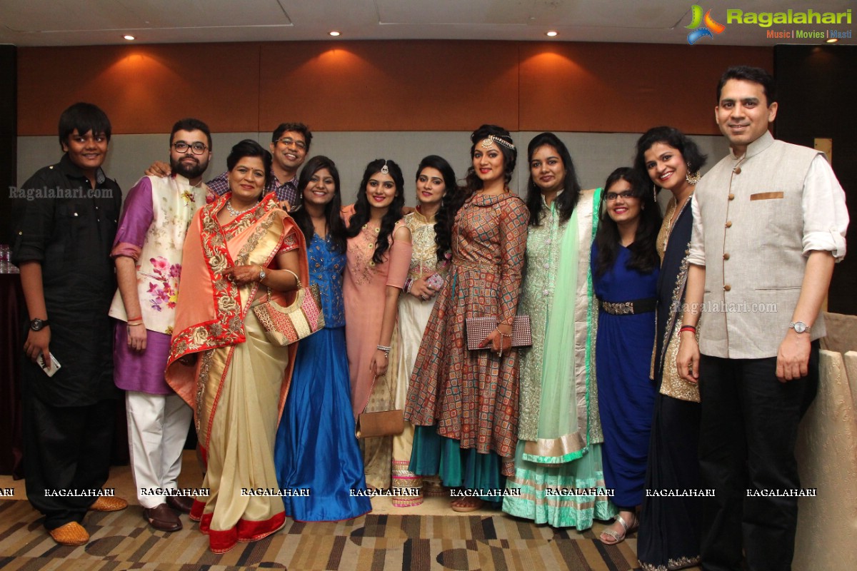 Grand Engagement Ceremony of Kushal Karnani and Shivani at Vivanta by Taj, Hyderabad