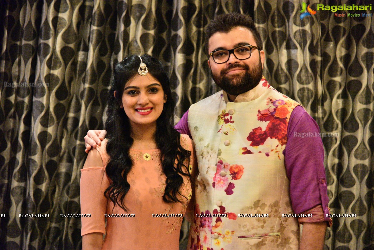 Grand Engagement Ceremony of Kushal Karnani and Shivani at Vivanta by Taj, Hyderabad