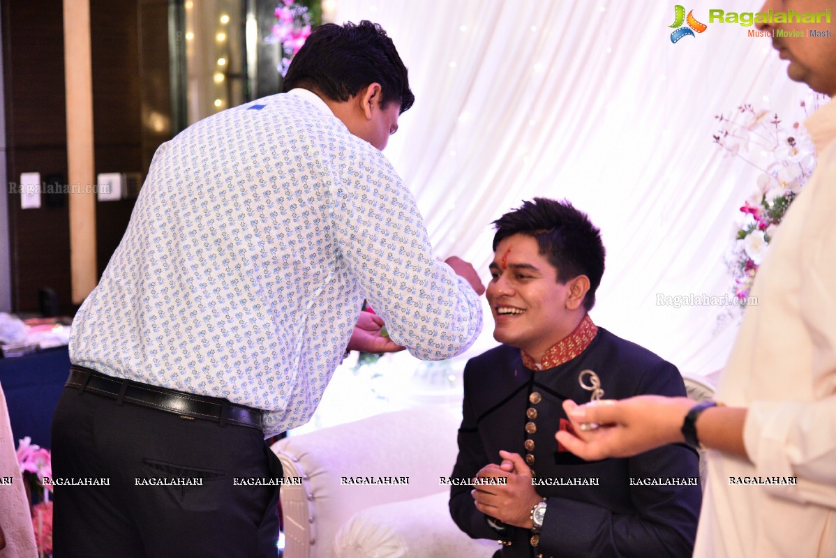 Grand Engagement Ceremony of Kushal Karnani and Shivani at Vivanta by Taj, Hyderabad