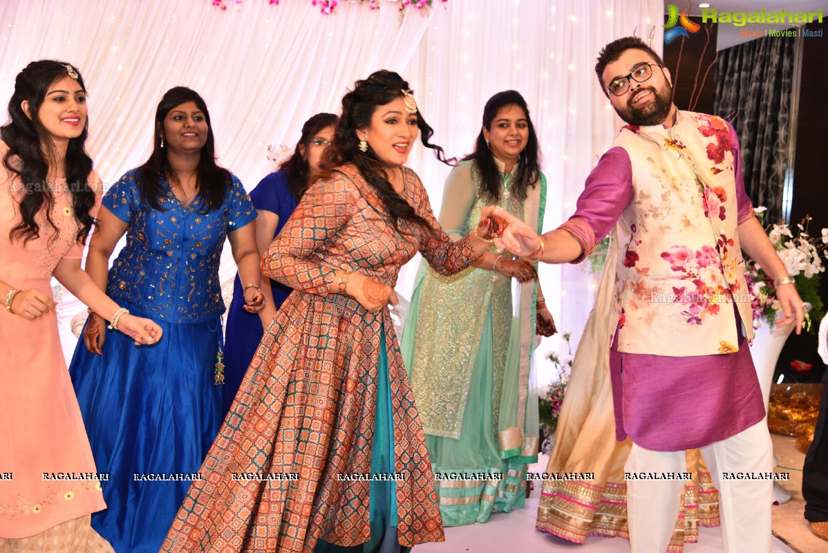 Grand Engagement Ceremony of Kushal Karnani and Shivani at Vivanta by Taj, Hyderabad