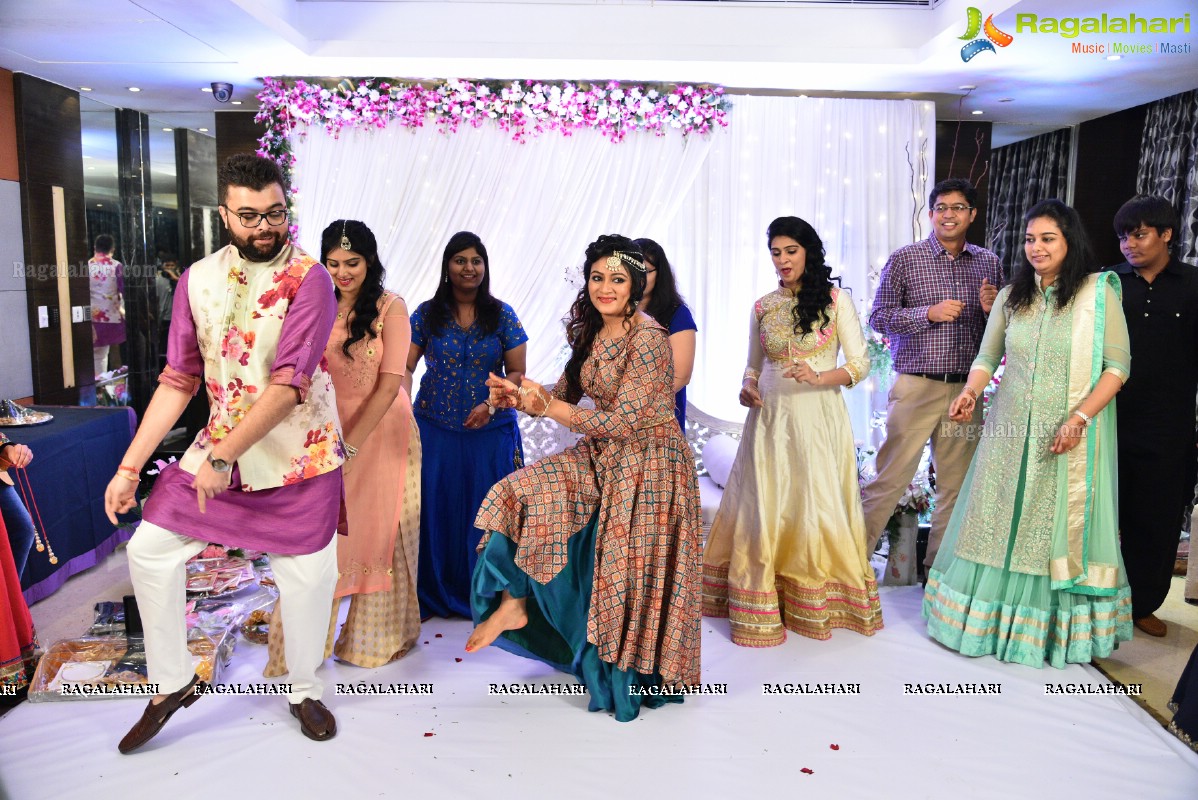 Grand Engagement Ceremony of Kushal Karnani and Shivani at Vivanta by Taj, Hyderabad