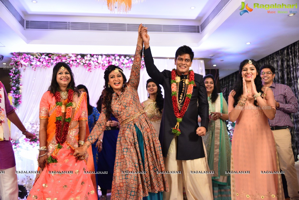 Grand Engagement Ceremony of Kushal Karnani and Shivani at Vivanta by Taj, Hyderabad