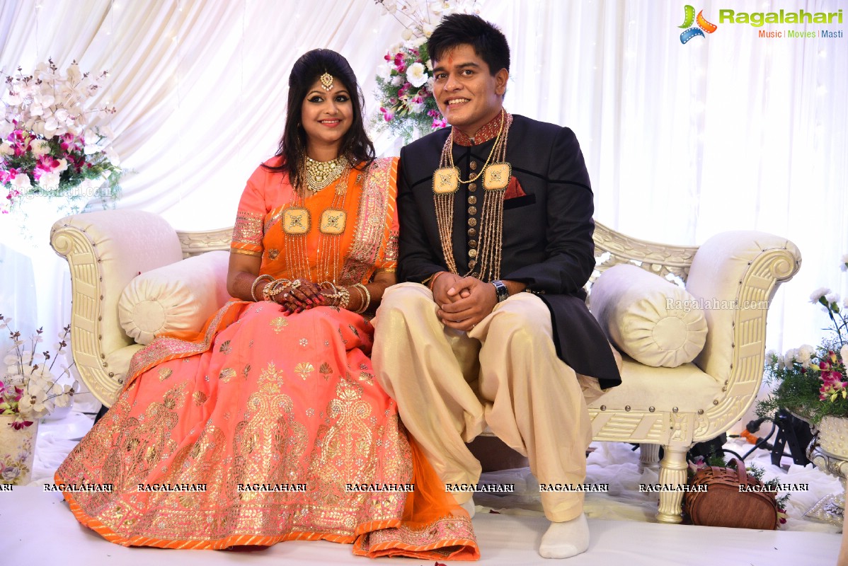 Grand Engagement Ceremony of Kushal Karnani and Shivani at Vivanta by Taj, Hyderabad