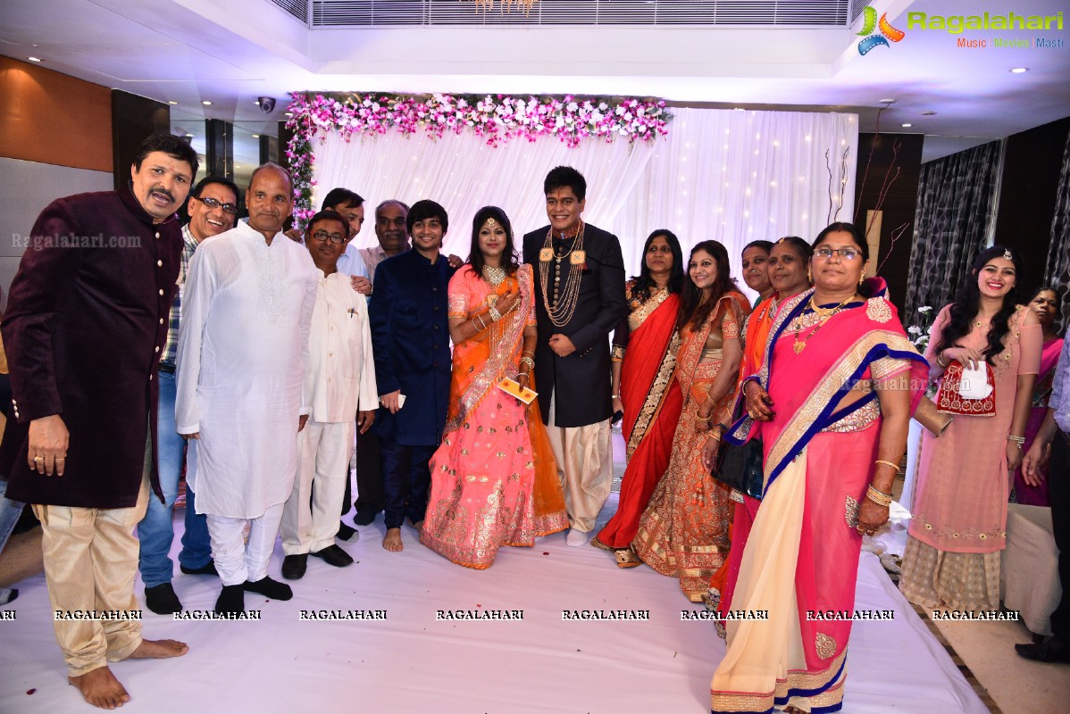 Grand Engagement Ceremony of Kushal Karnani and Shivani at Vivanta by Taj, Hyderabad