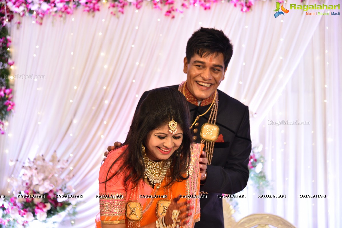 Grand Engagement Ceremony of Kushal Karnani and Shivani at Vivanta by Taj, Hyderabad