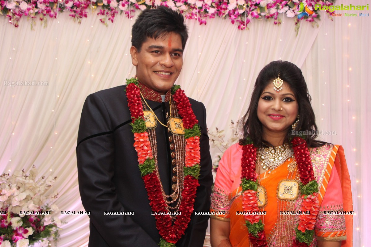 Grand Engagement Ceremony of Kushal Karnani and Shivani at Vivanta by Taj, Hyderabad