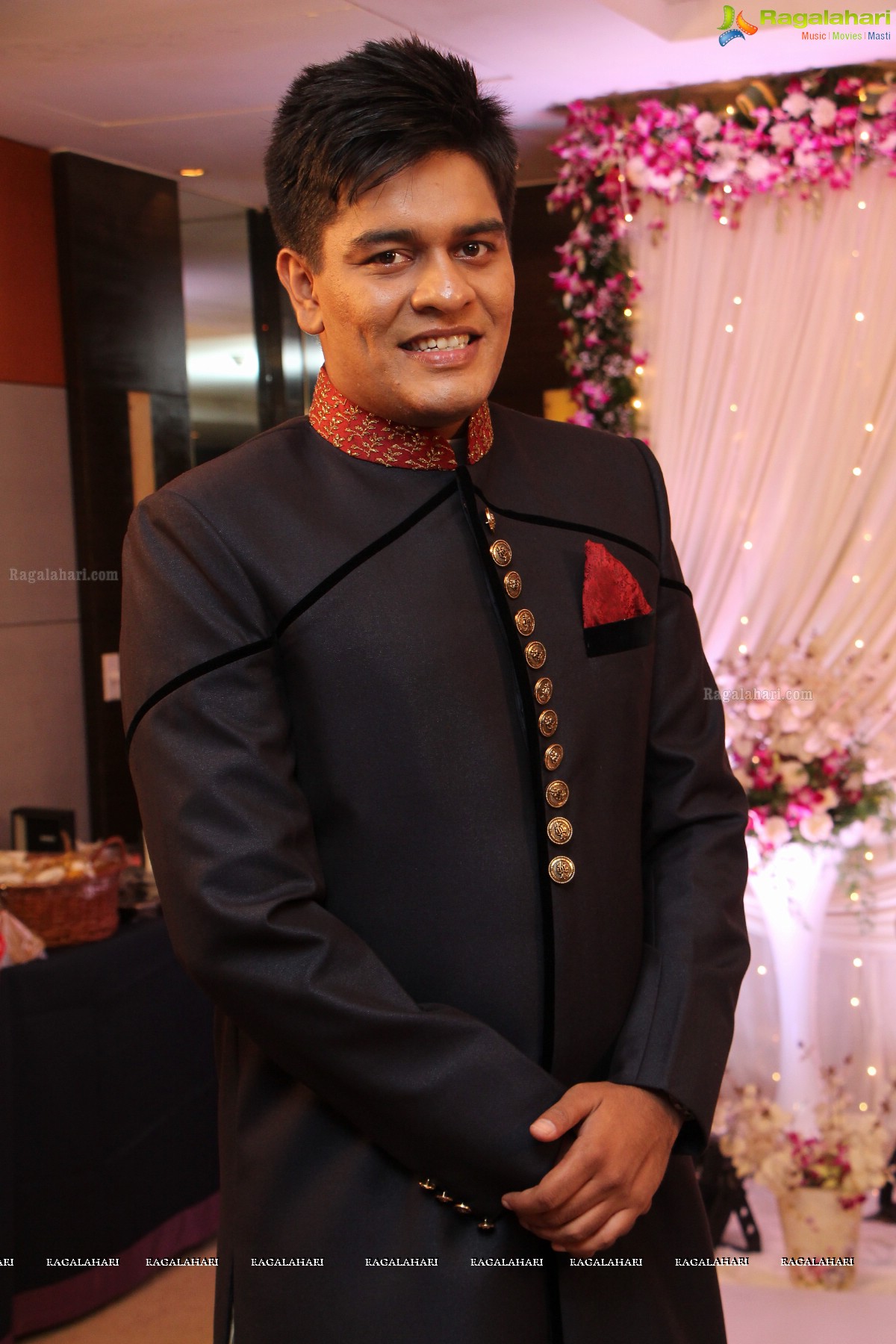 Grand Engagement Ceremony of Kushal Karnani and Shivani at Vivanta by Taj, Hyderabad